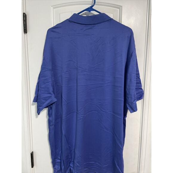 Amen Corner Masters Shirt Mens Extra Large Blue Golf Polo Pima Cotton‎ Quick Dry - Picture 3 of 3